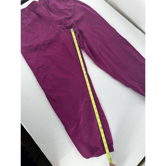 Gap Windbreaker Jogger Pants Sz L 80’s Inspired Y2K Sporty Athletic Retro Pink - Picture 3 of 6